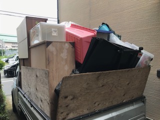 鎌倉市山崎　富士見町　残置物撤去と遺品と不用品