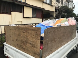 鎌倉市山崎　富士見町　残置物撤去と遺品と不用品