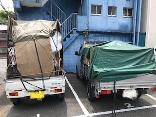 横須賀市上町周辺　引越しごみ回収