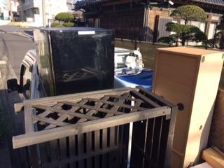 横須賀市長沢　冷蔵庫洗濯機テレビボード回収