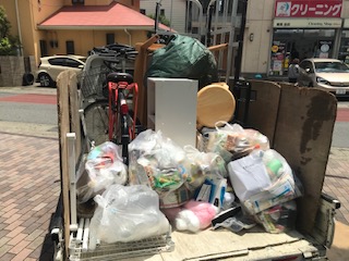 鎌倉市台周辺　引越しごみ回収、不用品回収